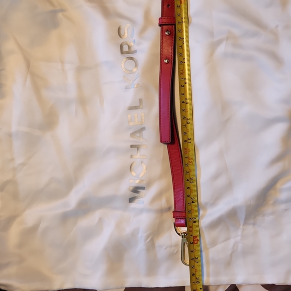 Michael kors- LAURYN bcrossbody- shoulder handbag - leather. - Picture 9 of 10